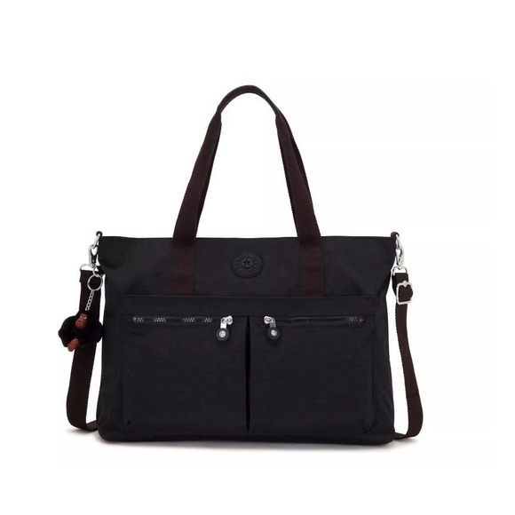 Kipling Handbags - Kipling Natalie 15" Laptop Tote Bag Black Nylon New